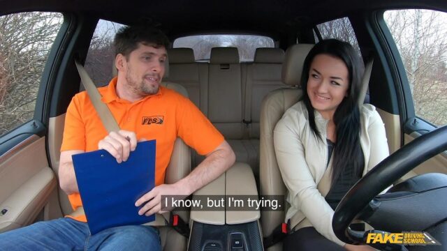 FakeDrivingSchool – Learner Bent Over and Fucked