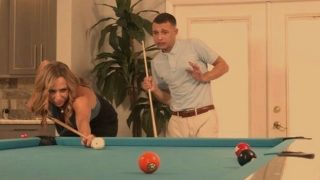 Hot Milf Hustles The Pool Table Boy
