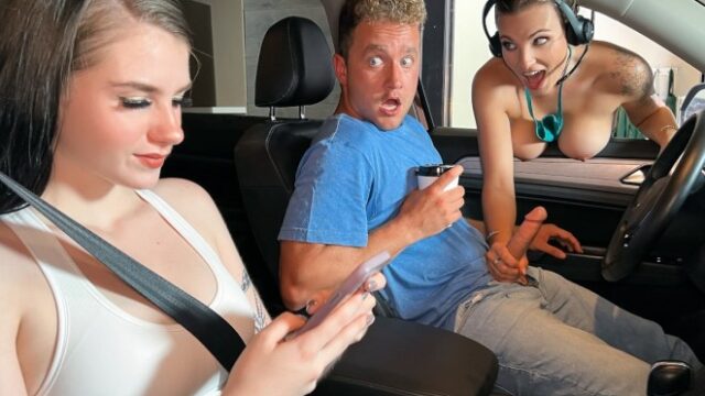 Brazzers – Kenzie Love Drive Thru Cum Through