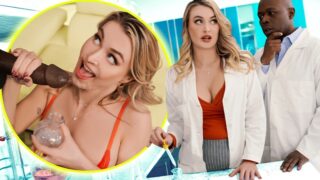 [BBCParadise] Natalia Starr – Its for Research MILF Scientist Milks BBC Lab Partner
