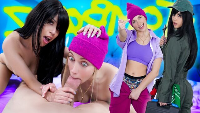 [Tomboyz] Khloe Kapri Penelope Reed – The Mechanic Gals Nipple Kink
