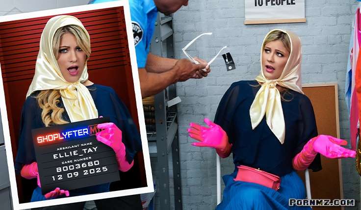 [ShoplyfterMylf] Ellie Tay Case No 8003680 – Busty Thief Sucks Her Way Out of Trouble