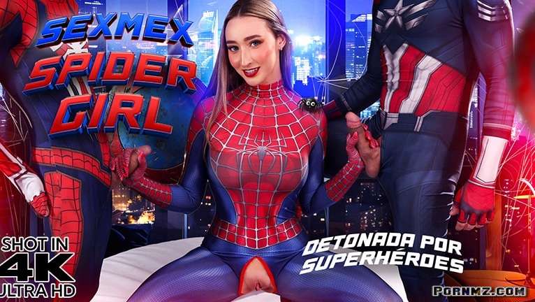 [SexMex] Lula – Spider Girl Banged By Superheroes