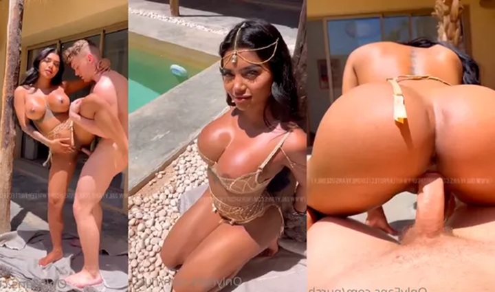 Nurshha Gets Fucked Near The Pool