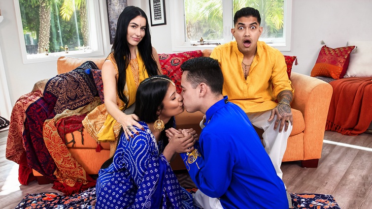 MomSwap Venus Valencia Viva Athena – Family Tradition You Are 18 Now We Have to Teach You How to Fuck